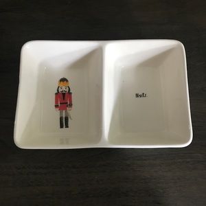 Rae Dunn Christmas snack tray